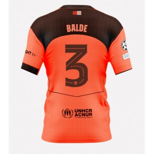 Fotbalové Dres Barcelona Alejandro Balde #3 Třetí Oblečení 2025-26 Krátký Rukáv